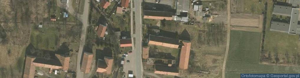 Zdjęcie satelitarne Główna ul.