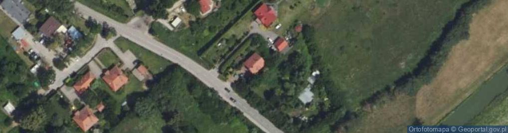 Zdjęcie satelitarne Główna ul.