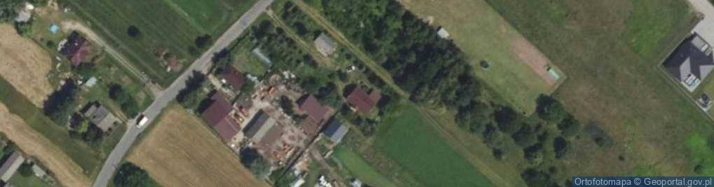 Zdjęcie satelitarne Główna ul.