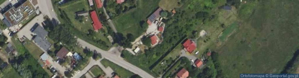 Zdjęcie satelitarne Główna ul.