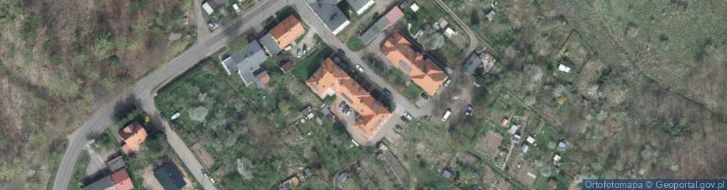 Zdjęcie satelitarne Glinicka ul.