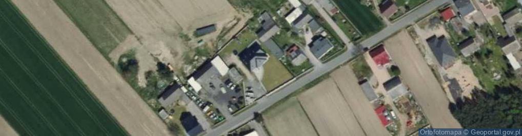 Zdjęcie satelitarne Główna ul.