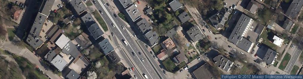 Zdjęcie satelitarne Globusowa ul.