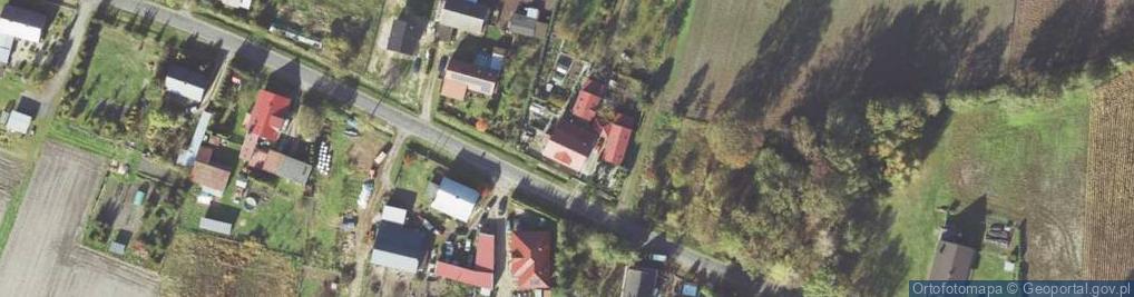 Zdjęcie satelitarne Główna ul.