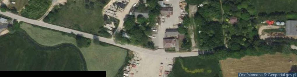 Zdjęcie satelitarne Główna ul.