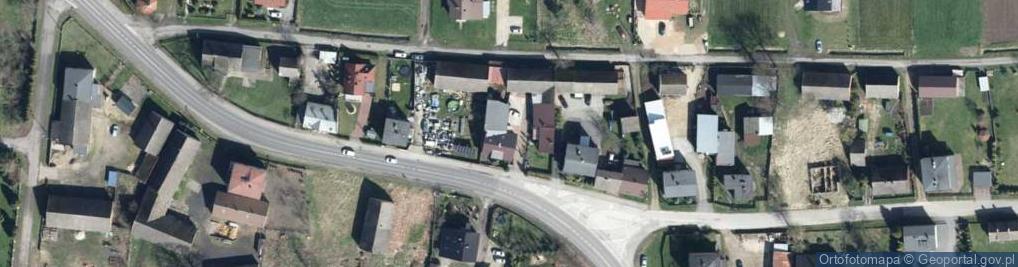 Zdjęcie satelitarne Główna ul.