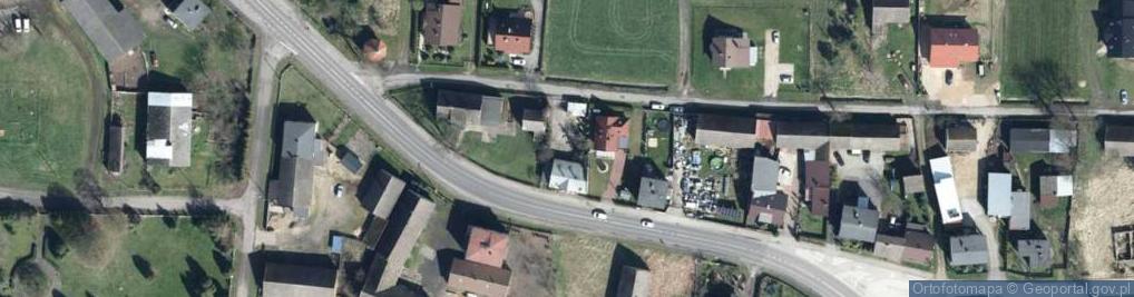 Zdjęcie satelitarne Główna ul.