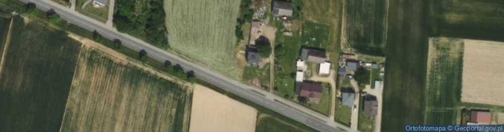 Zdjęcie satelitarne Główna ul.
