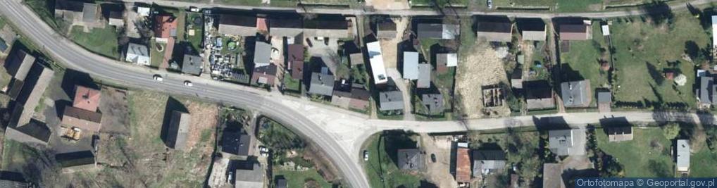 Zdjęcie satelitarne Główna ul.