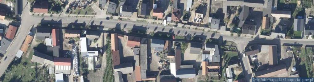 Zdjęcie satelitarne Główna ul.