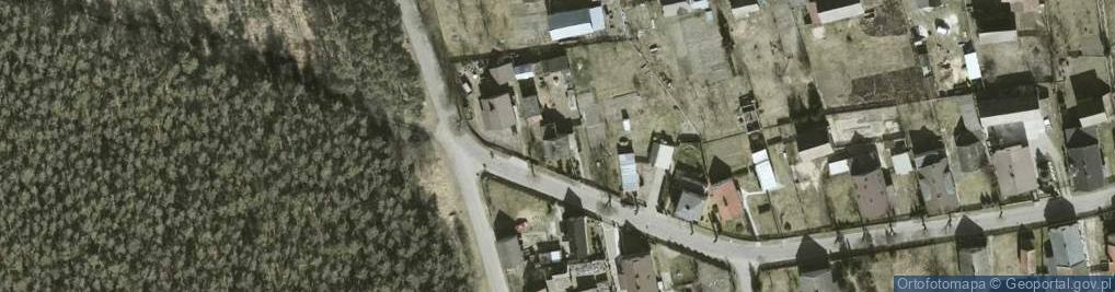 Zdjęcie satelitarne Główna ul.