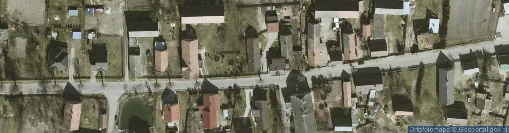 Zdjęcie satelitarne Główna ul.