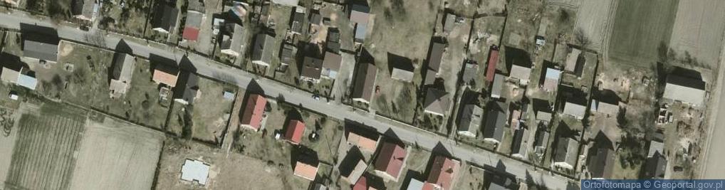 Zdjęcie satelitarne Główna ul.