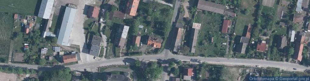 Zdjęcie satelitarne Główna ul.