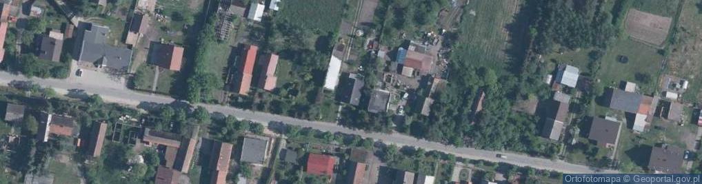 Zdjęcie satelitarne Główna ul.