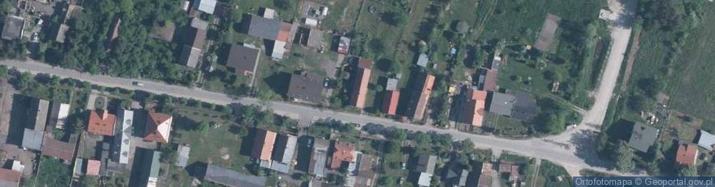Zdjęcie satelitarne Główna ul.