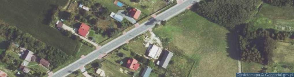 Zdjęcie satelitarne Główna ul.