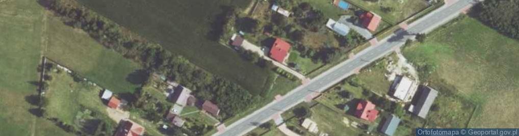 Zdjęcie satelitarne Główna ul.