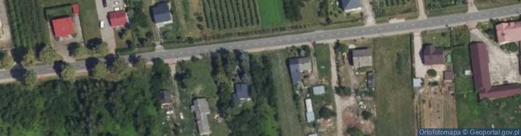 Zdjęcie satelitarne Główna ul.