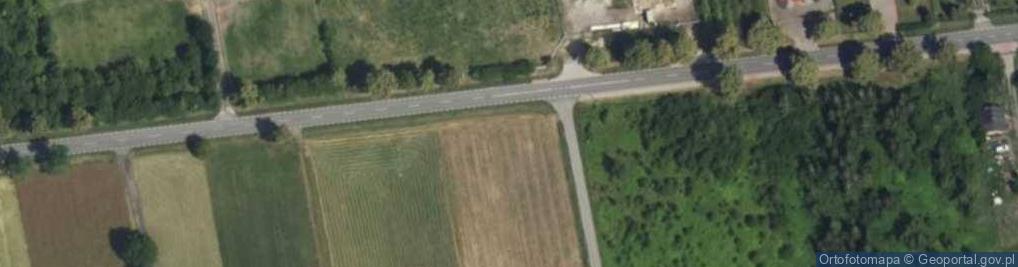 Zdjęcie satelitarne Główna ul.