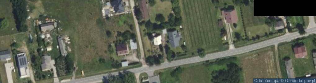 Zdjęcie satelitarne Główna ul.