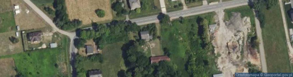 Zdjęcie satelitarne Główna ul.