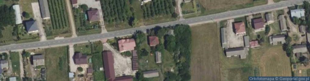 Zdjęcie satelitarne Główna ul.