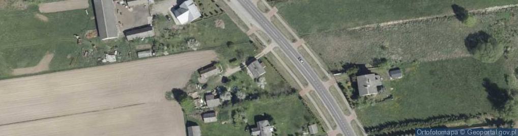 Zdjęcie satelitarne Główna ul.