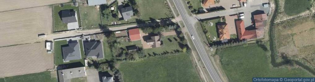 Zdjęcie satelitarne Główna ul.