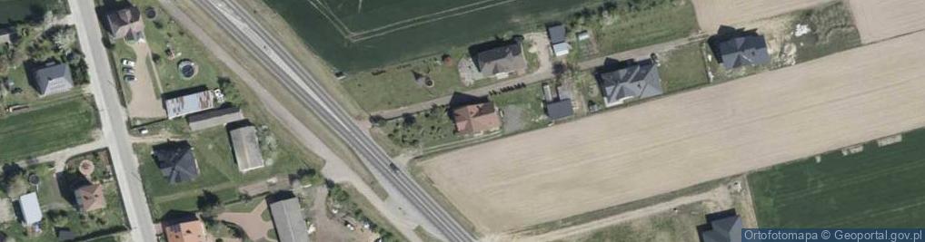 Zdjęcie satelitarne Główna ul.