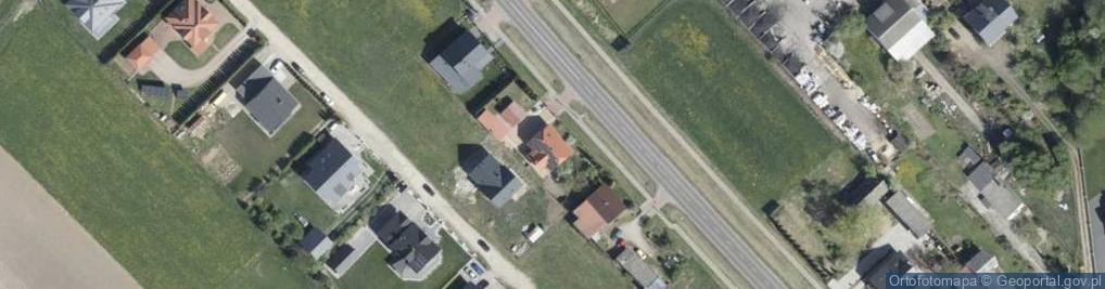 Zdjęcie satelitarne Główna ul.