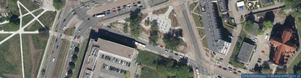Zdjęcie satelitarne Gliniana ul.