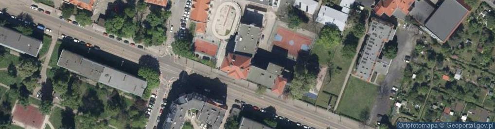 Zdjęcie satelitarne Gliniana ul.