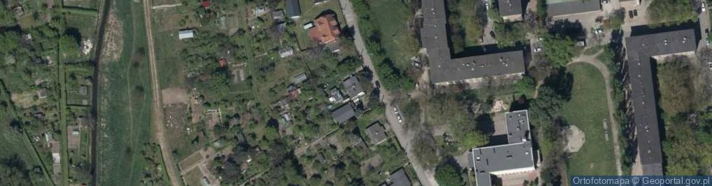 Zdjęcie satelitarne Gliwicka ul.