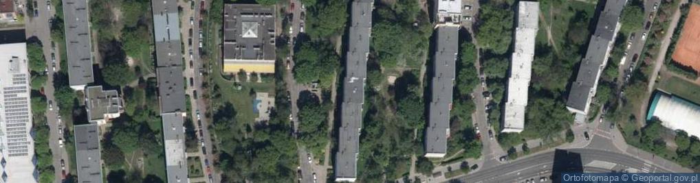 Zdjęcie satelitarne Głogowska ul.