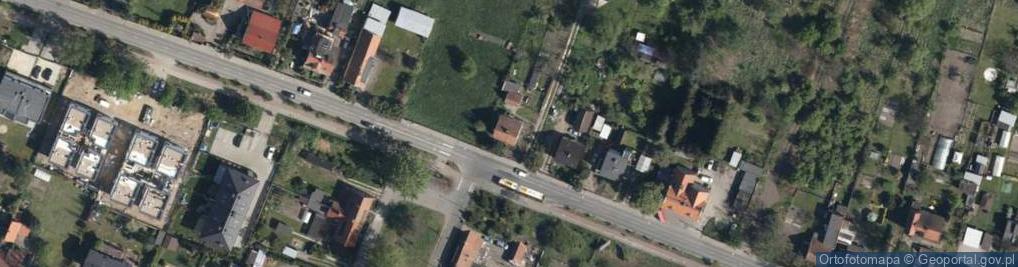 Zdjęcie satelitarne Główna ul.