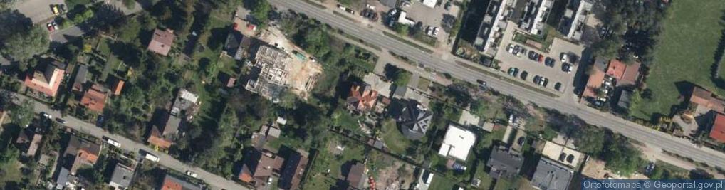 Zdjęcie satelitarne Główna ul.