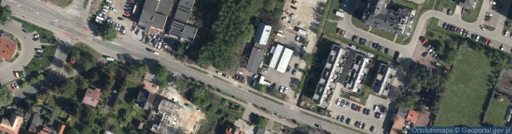 Zdjęcie satelitarne Główna ul.