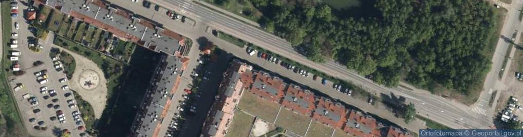 Zdjęcie satelitarne Główna ul.