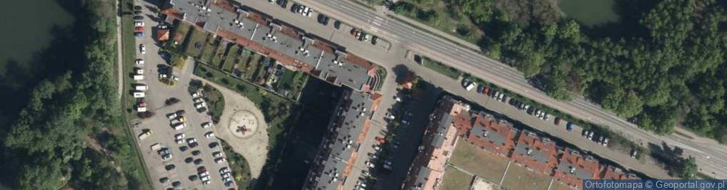 Zdjęcie satelitarne Główna ul.