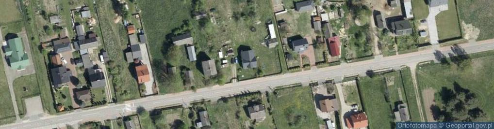 Zdjęcie satelitarne Główna ul.