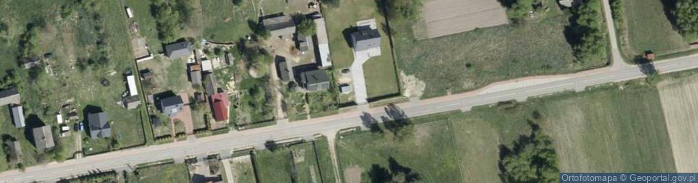 Zdjęcie satelitarne Główna ul.