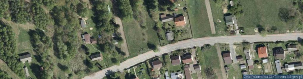 Zdjęcie satelitarne Główna ul.