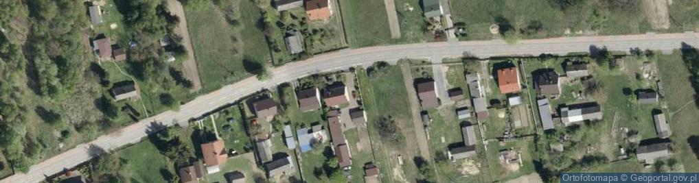 Zdjęcie satelitarne Główna ul.