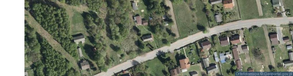Zdjęcie satelitarne Główna ul.
