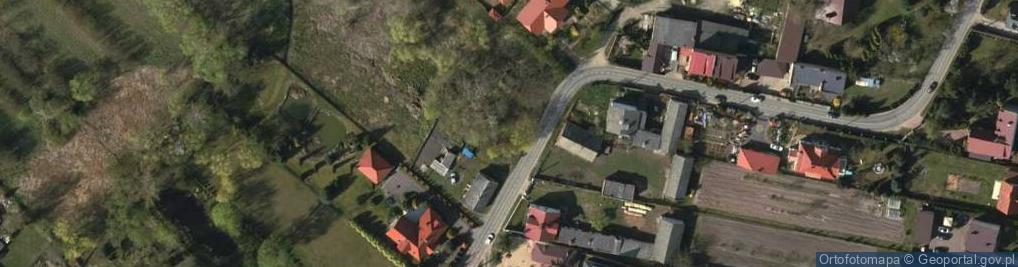 Zdjęcie satelitarne Główna ul.
