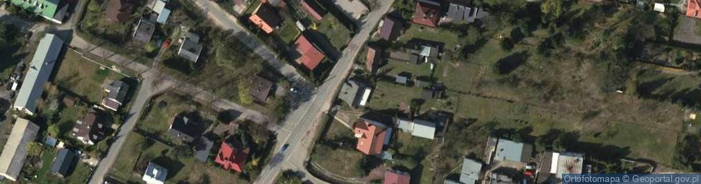 Zdjęcie satelitarne Główna ul.