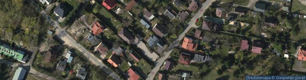 Zdjęcie satelitarne Główna ul.