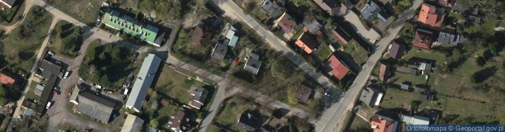 Zdjęcie satelitarne Główna ul.