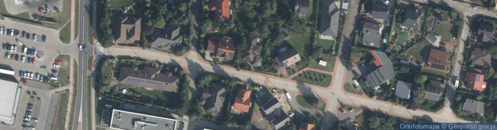 Zdjęcie satelitarne Glebowa ul.